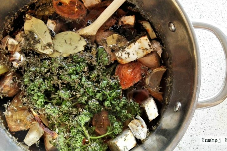 Hjemmelavet Grøntsagsbouillon