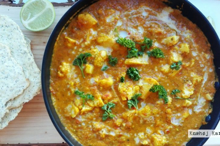 Vegansk tikka masala
