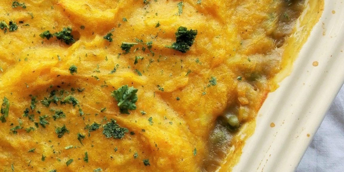 Vegansk shepherd's pie