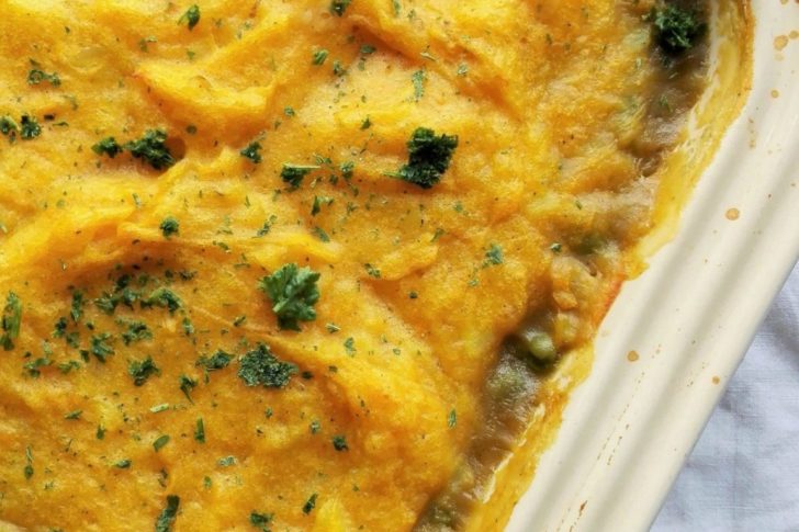 Vegansk shepherd's pie