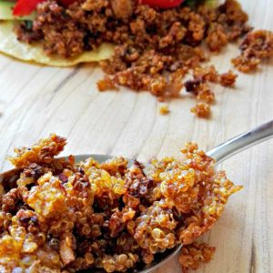 Tacofyld med quinoa