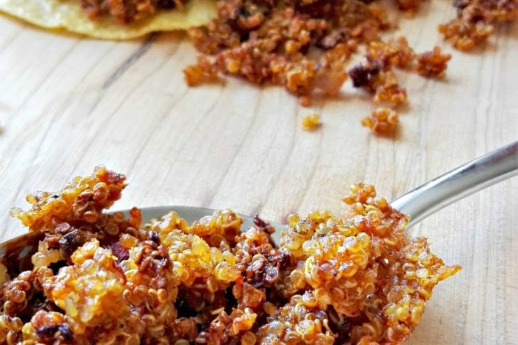 Tacofyld med quinoa