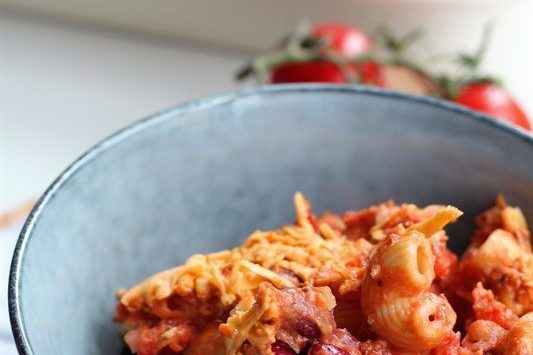 Vegansk bagt pasta