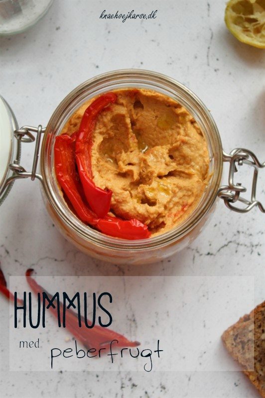 Hummus med peberfrugt
