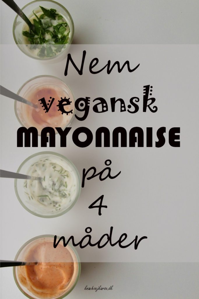 Vegansk mayonnaise