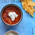 Vegansk chili sin carne