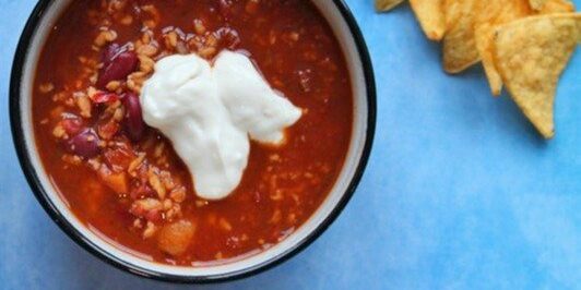 Vegansk chili sin carne