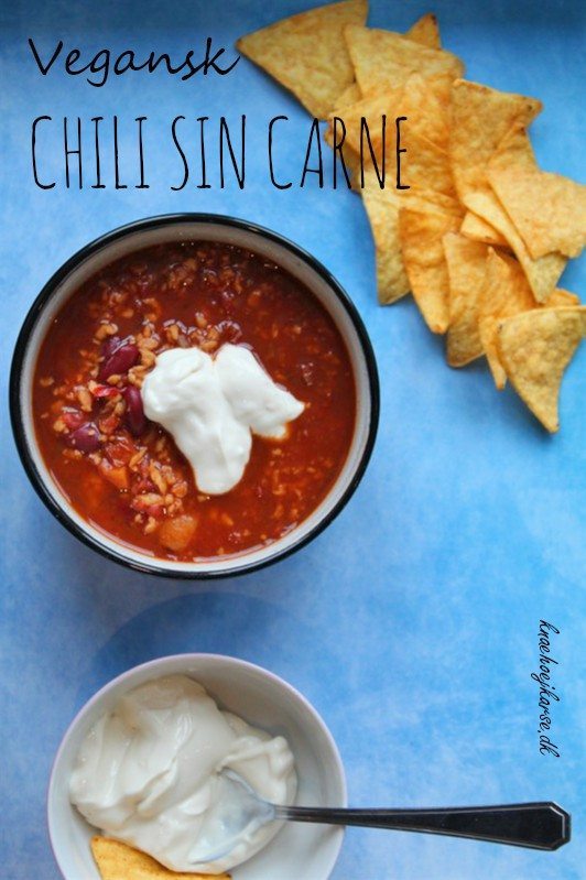 fremhævet billede Vegansk chili sin carne