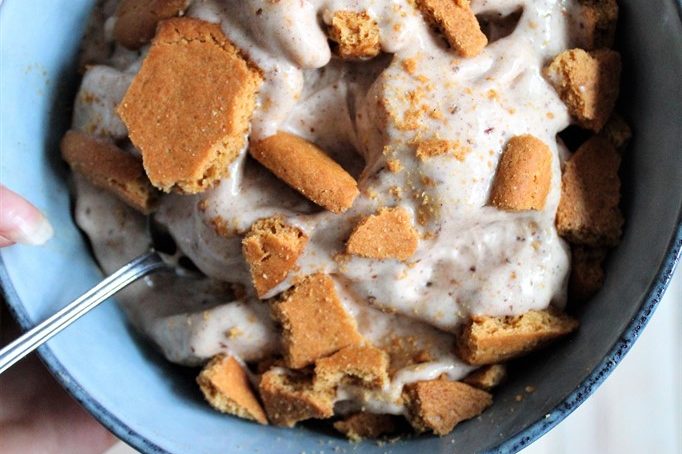 Pumpkin spice nice cream