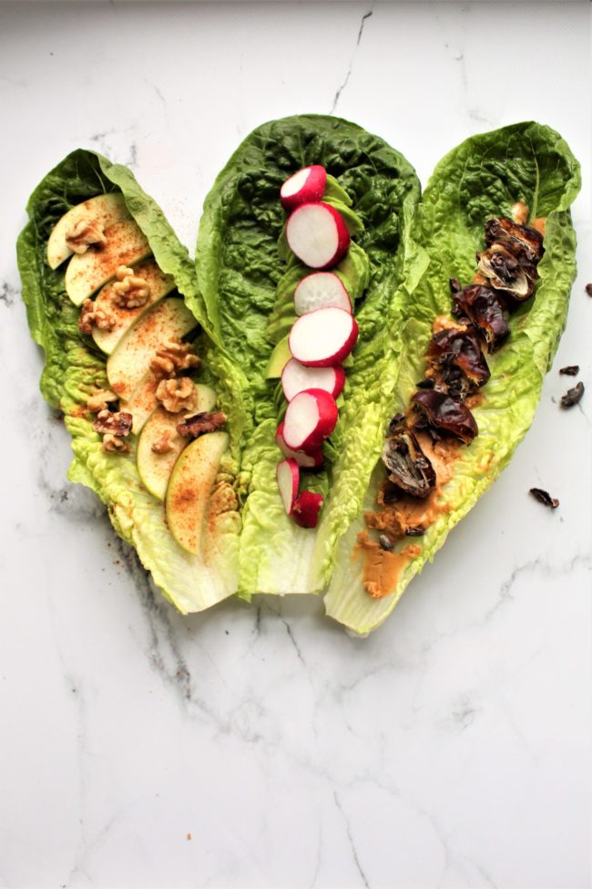 2018-01-23 12.38.02 Mellemmåltid: Romainebåde med gode sager