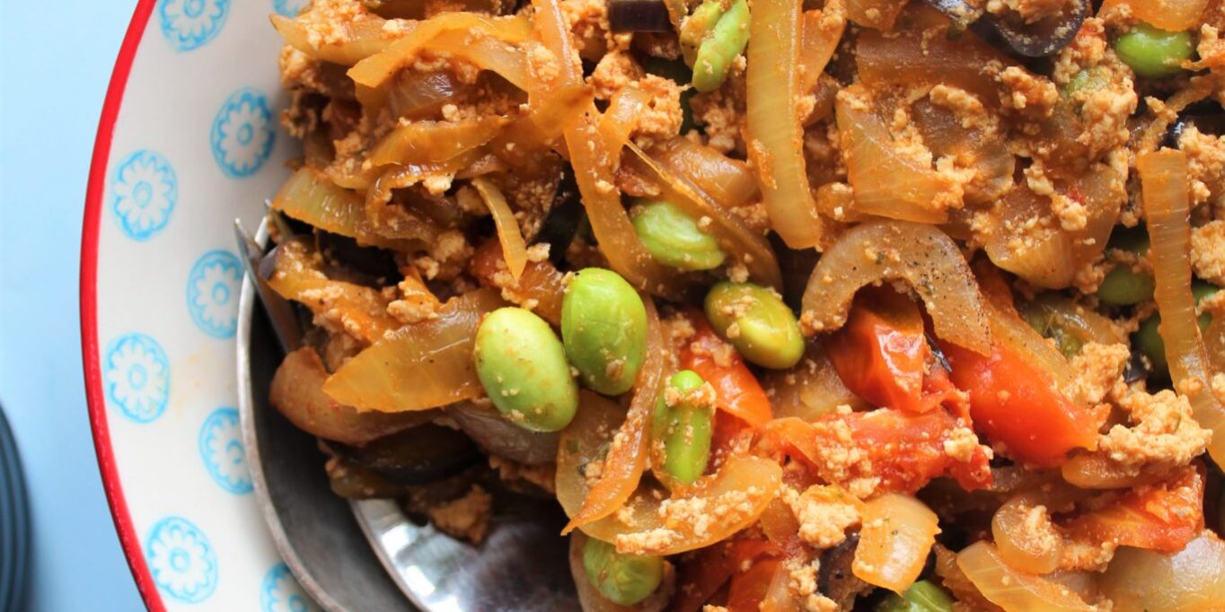 Vegansk tofuscramble