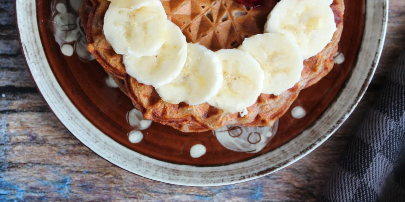 2018-05-28 11.22.40 Veganske bananvafler uden tilsat sukker