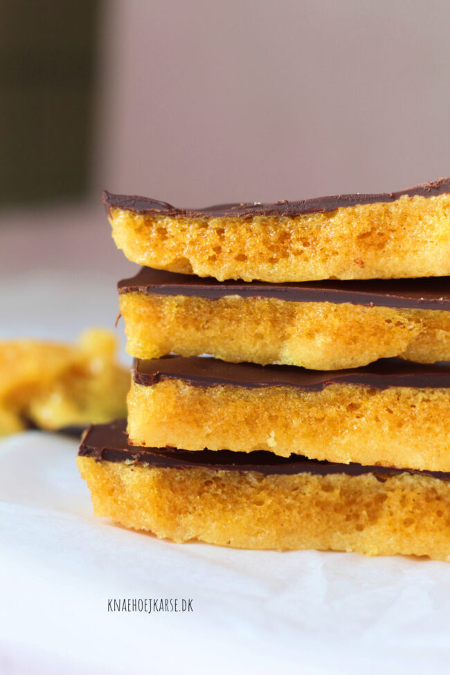 Hjemmelavede Crunchies