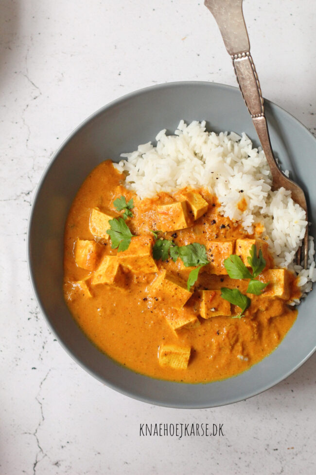 Vegansk Tofu Tikka Masala