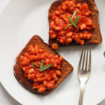 Nem vegansk opskrift på Baked Beans