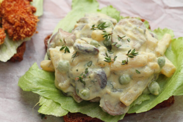 Vegansk hønseFRIsalat