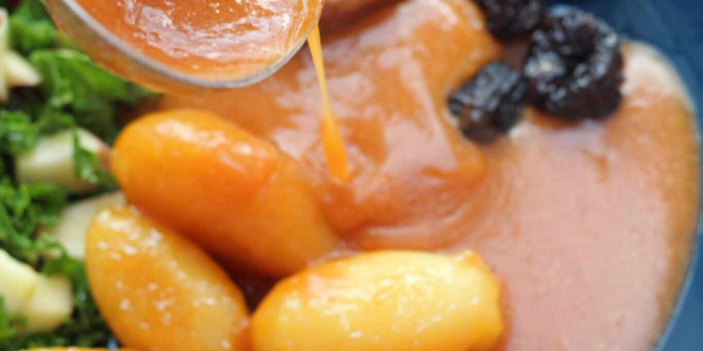 Vegansk julesovs på 5 minutter