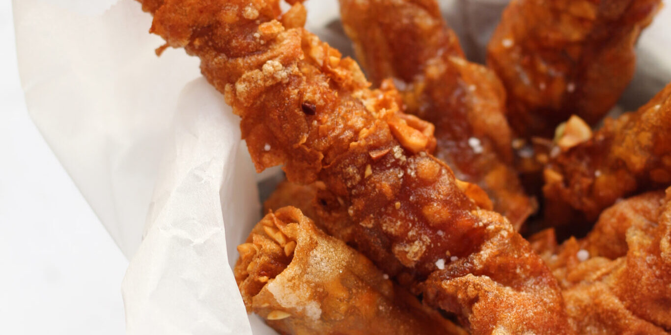 veganske flæskesvær veganske flæskesvær