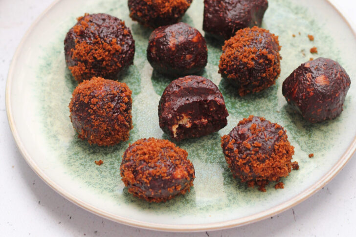 Veganske chokoladetrøfler med kahlua