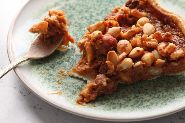 Vegansk nøddetærte