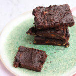 sød kartoffelbrownie
