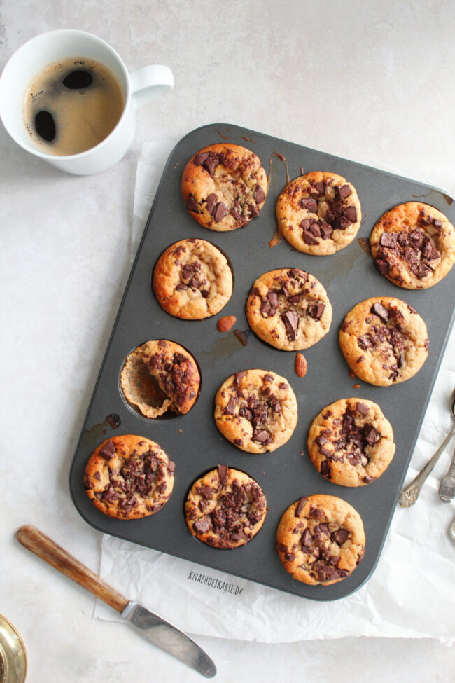veganske bananmuffins