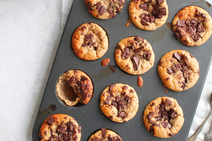 veganske bananmuffins