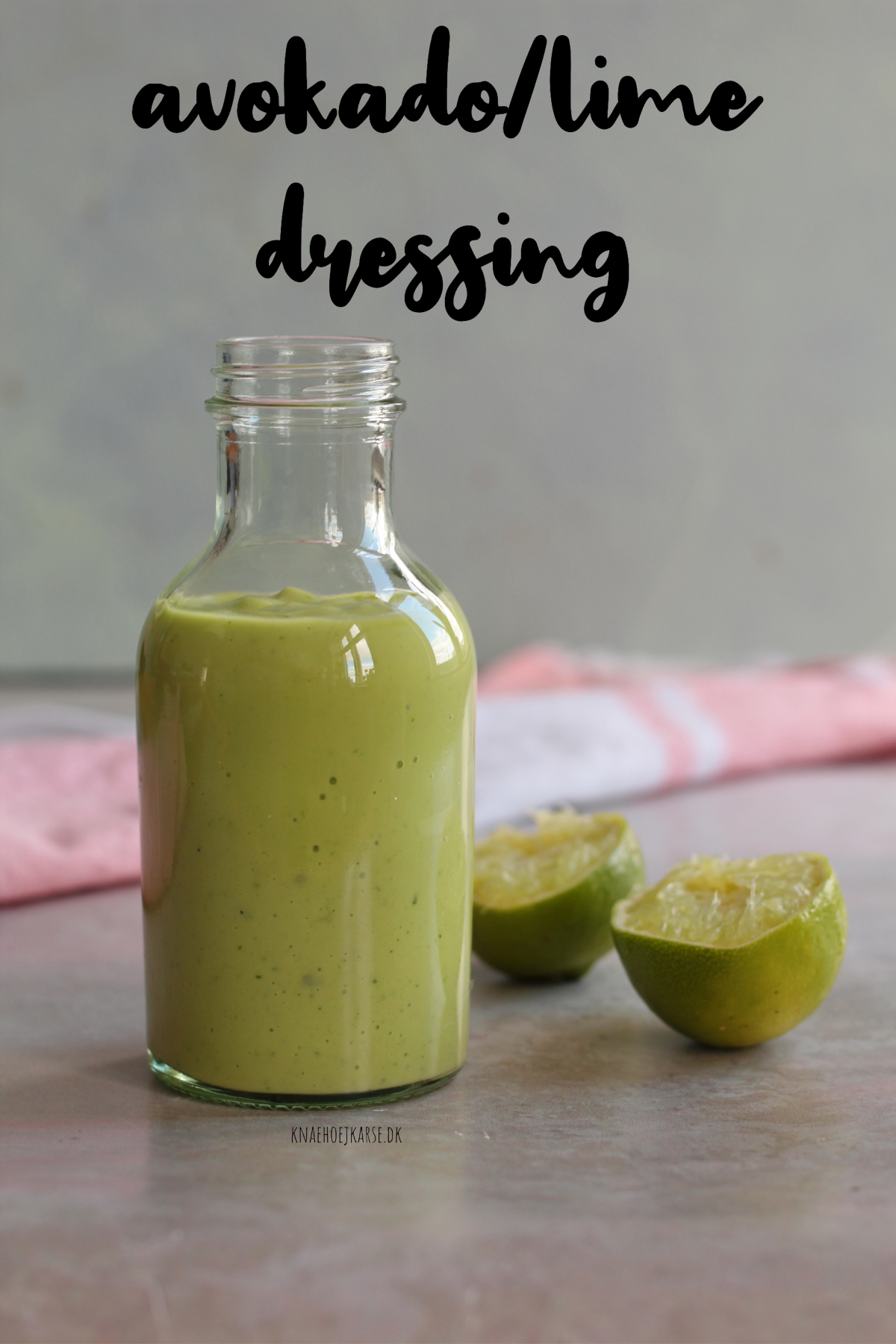 avokado/lime dressing