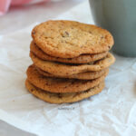 veganske cookies med chokolade