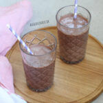 god morgen smoothie med peanut butter og kaffe