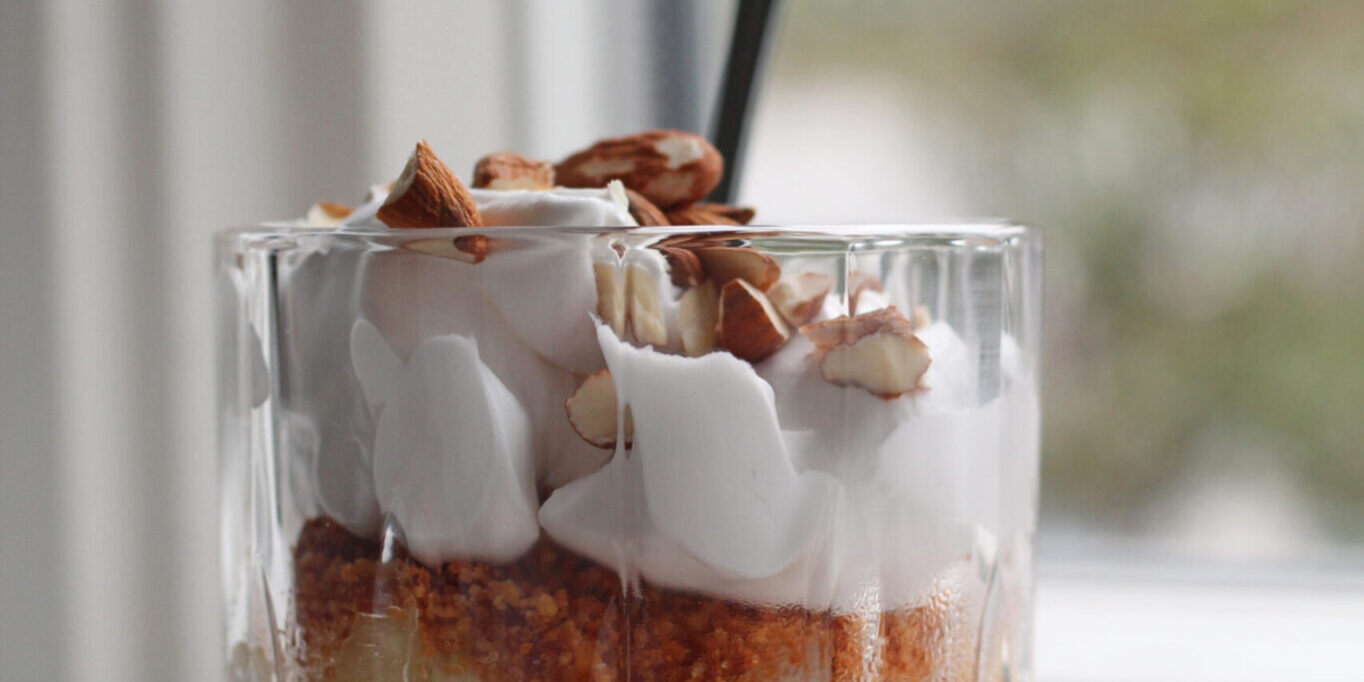 vegansk gammeldags æblekage 1 gammeldags vegansk æblekage med rasp