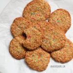 vegansk cookies med krymmel