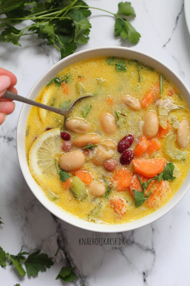 citronsuppe med rosmarin