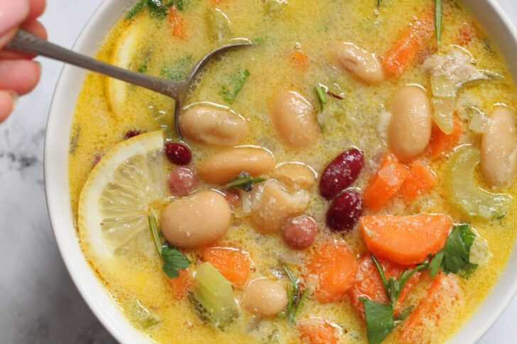 citronsuppe med rosmarin