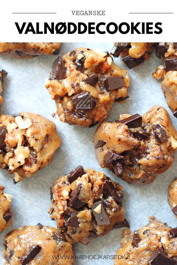 veganske valnøddecookies