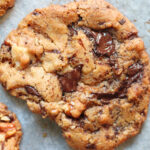 sprøde veganske cookies med valnødder
