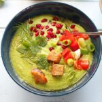 Gazpacho med agurk og avokado