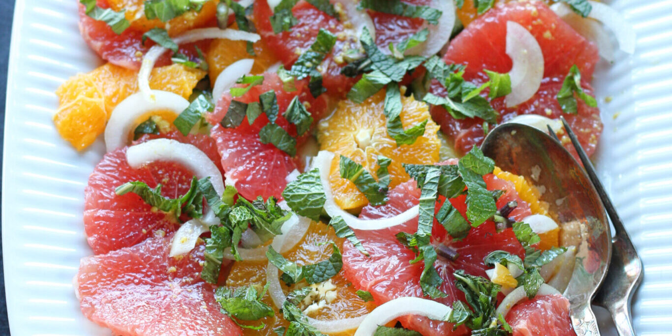 citrussalat (2) citrussalat med vinaigrette