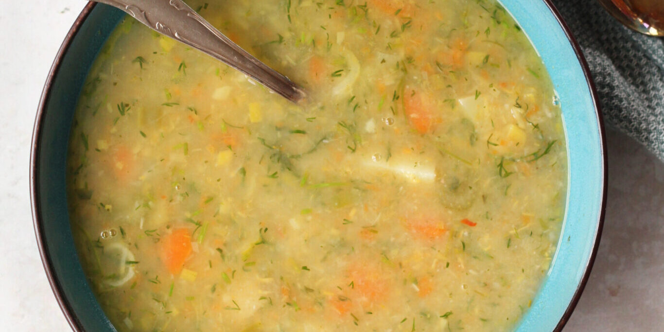 citrussuppe (1) citrussuppe med dild og hvide bønner