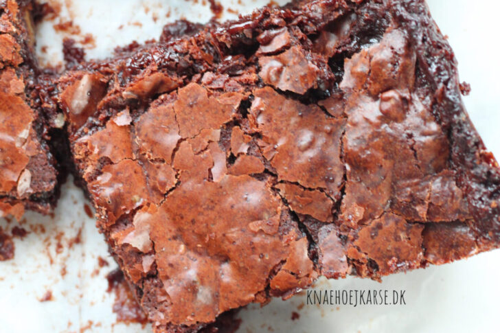 perfekte veganske brownies