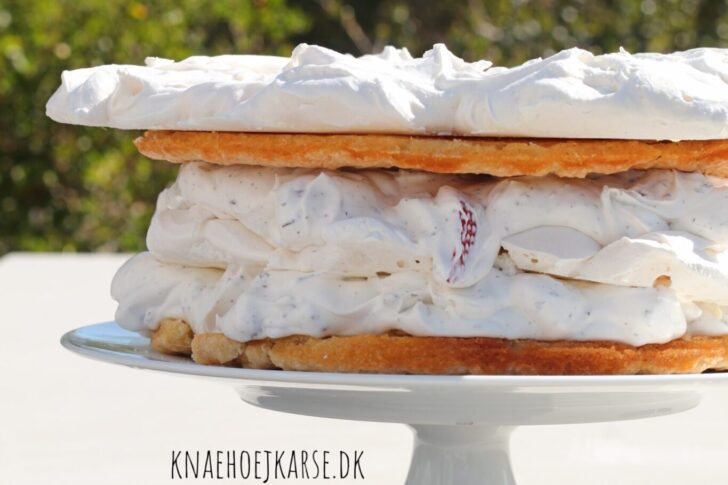 vegansk jordbærlagkage