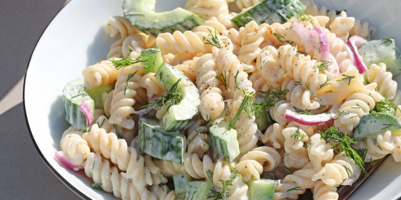 pastasalat vegansk pastasalat