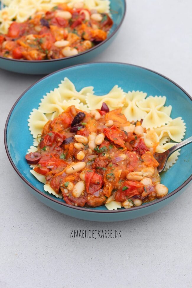 vegansk tomatstuvning